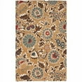 thumbnail image 1 of SAFAVIEH Blossom Layla Floral Flowers Wool Area Rug, Beige/Multi, 5' x 8', 1 of 2