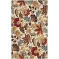 thumbnail image 1 of SAFAVIEH Blossom Lena Floral Flowers Wool Area Rug, Ivory/Multi, 6' x 9', 1 of 4