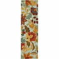 thumbnail image 1 of SAFAVIEH Blossom Lena Floral Flowers Wool Runner Rug, Blue/Multi, 2'3" x 6', 1 of 11