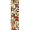 thumbnail image 1 of SAFAVIEH Blossom Lena Floral Flowers Wool Runner Rug, Ivory/Multi, 2'3" x 6', 1 of 4