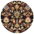 thumbnail image 1 of SAFAVIEH Blossom Lennon Floral Wool Area Rug, Charcoal/Multi, 6' x 6' Round, 1 of 8