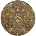 thumbnail image 1 of SAFAVIEH Blossom Lennon Floral Wool Area Rug, Green/Multi, 4' x 4' Round, 1 of 5