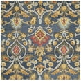 thumbnail image 1 of SAFAVIEH Blossom Lennon Floral Wool Area Rug, Navy/Multi, 8' x 8' Square, 1 of 8