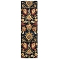 thumbnail image 1 of SAFAVIEH Blossom Lennon Floral Wool Runner Rug, Charcoal/Multi, 2'3" x 16', 1 of 8