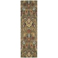thumbnail image 1 of SAFAVIEH Blossom Lennon Floral Wool Runner Rug, Green/Multi, 2'3" x 10', 1 of 5