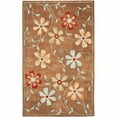 thumbnail image 1 of SAFAVIEH Blossom Linnaea Floral Flowers Wool Area Rug, Camel/Multi, 5' x 8', 1 of 10