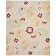 thumbnail image 1 of SAFAVIEH Blossom Lorraine Floral Flowers Wool Area Rug, Ivory/Multi, 5' x 8', 1 of 10