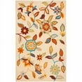 thumbnail image 1 of SAFAVIEH Blossom Marielle Floral Wool Area Rug, Beige/Multi, 4' x 6', 1 of 11