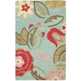thumbnail image 1 of SAFAVIEH Blossom Mia Floral Wool Area Rug, Blue/Multi, 2'6" x 4', 1 of 8