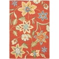 thumbnail image 1 of SAFAVIEH Blossom Mindy Floral Wool Area Rug, Rust/Multi, 4' x 6', 1 of 11
