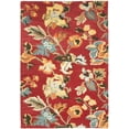 thumbnail image 1 of SAFAVIEH Blossom Molly Floral Wool Area Rug, Red/Multi, 4' x 6', 1 of 7