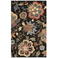 thumbnail image 1 of SAFAVIEH Blossom Odran Floral Area Rug, Black/Yellow, 4' x 6', 1 of 7