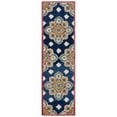 thumbnail image 1 of SAFAVIEH Blossom Pauletta Floral Runner Rug, Navy/Ivory, 2'3" x 8', 1 of 11