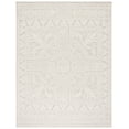 thumbnail image 1 of SAFAVIEH Blossom Roy Mediallion Wool Area Rug, Light Grey/Ivory, 8' x 10', 1 of 8