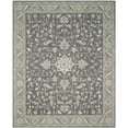 thumbnail image 1 of Safavieh Blossom Shevon Oriental Wool Area Rug, Dark Gray/Light Brown, 8' x 10', 1 of 12