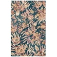 thumbnail image 1 of SAFAVIEH Blossom Tobias Floral Area Rug, Blue/Plum, 4' x 6', 1 of 8