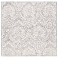thumbnail image 1 of SAFAVIEH Blossom Travis Damask Area Rug, Grey/Ivory, 6' x 6' Square, 1 of 9