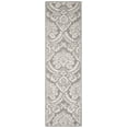 thumbnail image 1 of SAFAVIEH Blossom Travis Damask Wool Runner Rug, Blue/Ivory, 2'3" x 8', 1 of 5