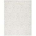 thumbnail image 1 of SAFAVIEH Blossom Travis Geometric Wool Area Rug, Silver/Ivory, 8' x 10', 1 of 5