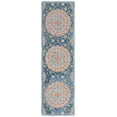 thumbnail image 1 of SAFAVIEH Blossom Tris Floral Runner Rug, Blue/Red, 2'3" x 8', 1 of 1