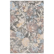 SAFAVIEH Blossom Vivyan Floral Area Rug, Green/Charcoal, 8' x 10'
