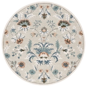 SAFAVIEH Blossom Tobias Floral Area Rug, Purple/Sage, 8' x 10 ...