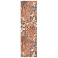thumbnail image 1 of SAFAVIEH Blossom Yazmin Abstract Runner Rug, Rust/Ivory, 2'3" x 8', 1 of 8