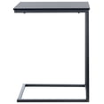 thumbnail image 1 of SAFAVIEH Bodhi Slanted Rectangular Side Table, Black, 1 of 11