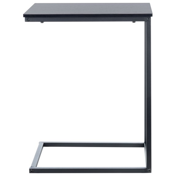 SAFAVIEH Bodhi Slanted Rectangular Side Table, Black