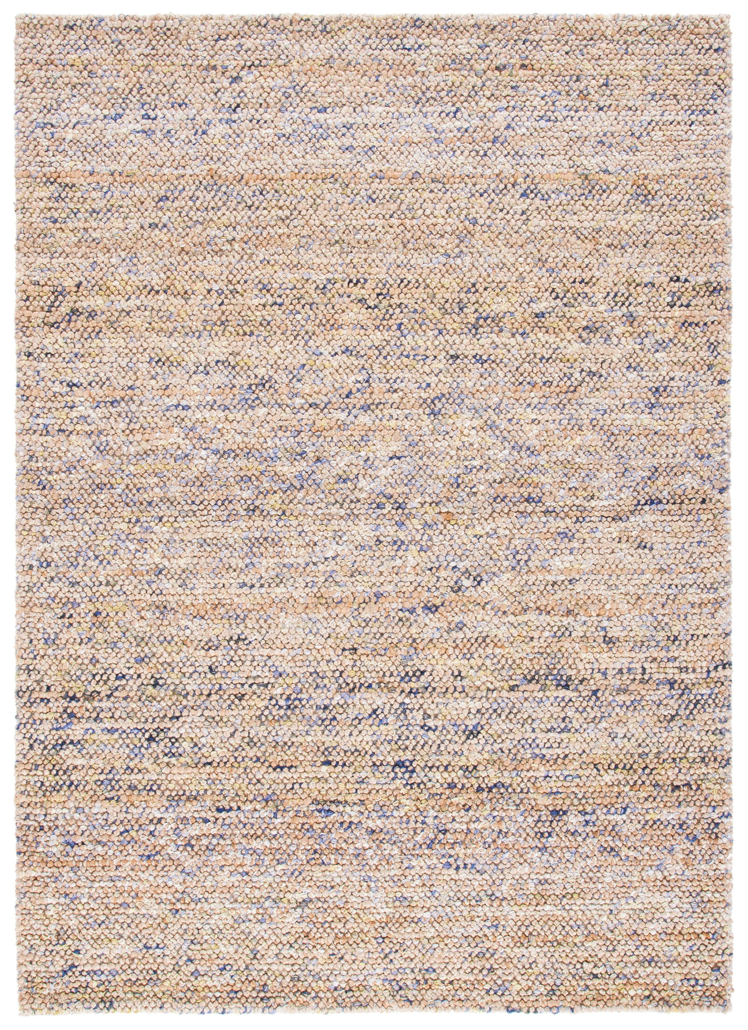 Bohemian Hand-Knotted Reversible Wool Area Rug, 4' x 6'