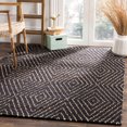 thumbnail image 1 of SAFAVIEH Bohemian Caymen Geometric Area Rug, Black/Ivory, 3' x 5', 1 of 8