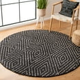 thumbnail image 1 of SAFAVIEH Bohemian Caymen Geometric Area Rug, Black/Ivory, 6' x 6' Round, 1 of 8