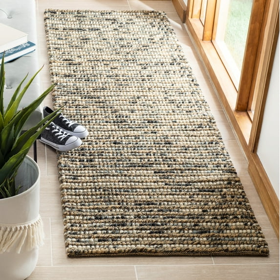 SAFAVIEH Bohemian Nel Geometric Runner Rug, Blue/Multi, 2'6" x 10'