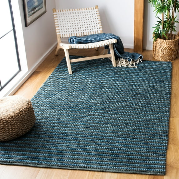 SAFAVIEH Bohemian Nel Geometric Area Rug, Dark Blue/Multi, 6' x 9'