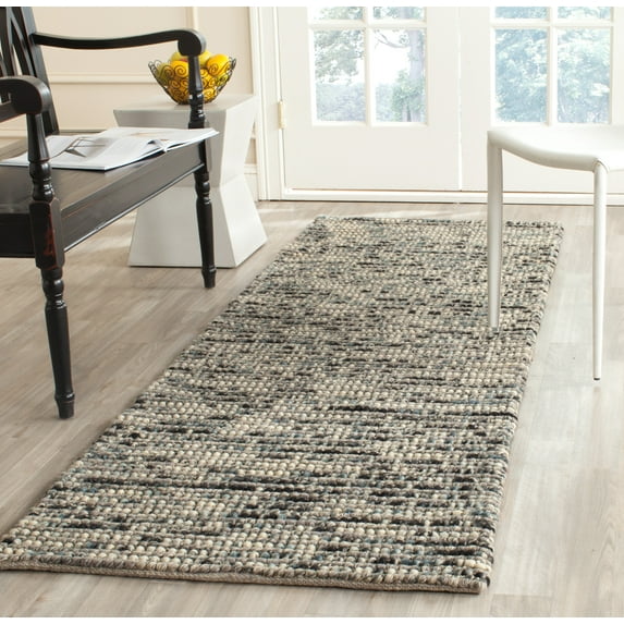 SAFAVIEH Bohemian Nel Geometric Runner Rug, Gray/Multi, 2'6" x 22'