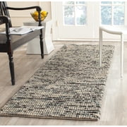 SAFAVIEH Bohemian Nel Geometric Runner Rug, Gray/Multi, 2'6" x 6'