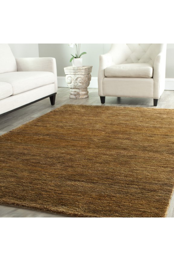 Bohemian Paulo Solid Area Rug, Caramel, 9' x 12'