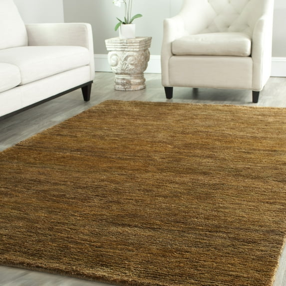 SAFAVIEH Bohemian Paulo Solid Area Rug, Caramel, 9' x 12'