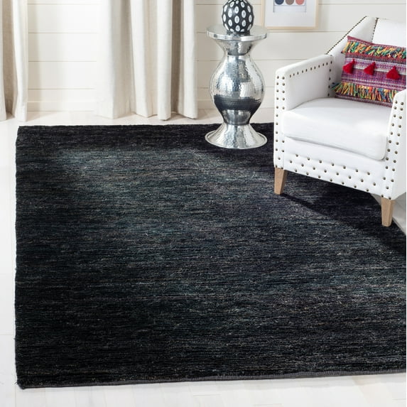 SAFAVIEH Bohemian Paulo Solid Area Rug, Liquorice, 6' x 9'