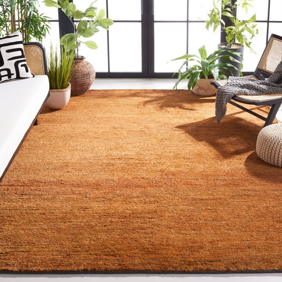 SAFAVIEH Bohemian Paulo Solid Area Rug, Rust, 8' x 10'
