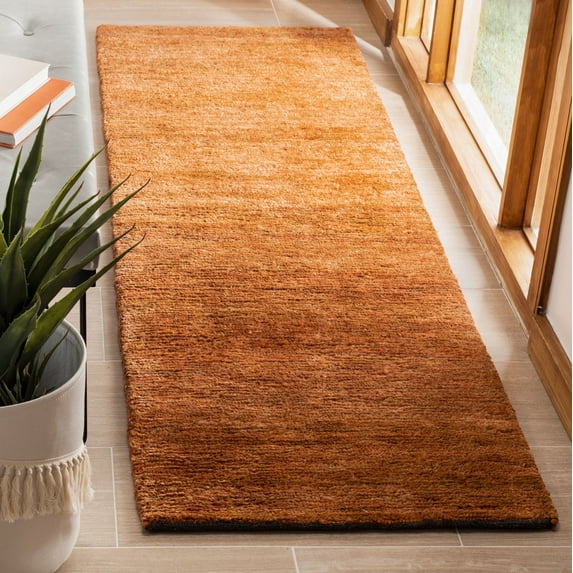 SAFAVIEH Bohemian Paulo Solid Runner Rug, Rust, 2'6" x 14'