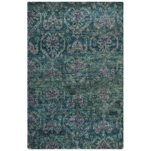 SAFAVIEH Bohemian TMF337A Handmade Blue Mist Rug