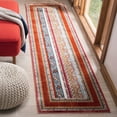 thumbnail image 1 of SAFAVIEH Bokhara Collection BOK138P Orange / Blue Rug, 1 of 7