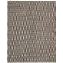 SAFAVIEH Boston Angelica Diamond Trellis Cotton Area Rug, Brown, 5' x 8'