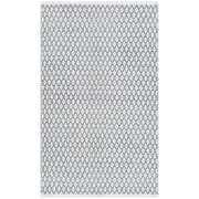 SAFAVIEH Boston Angelica Diamond Trellis Cotton Area Rug, Grey, 2'6" x 4'