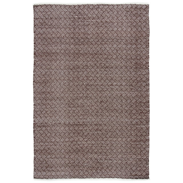 SAFAVIEH Boston Donnchad Striped Cotton Area Rug, Brown, 5' x 8'