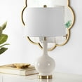 thumbnail image 1 of SAFAVIEH Bowie 26 in. Solid Ceramic Table Lamp, Cream, 1 of 4