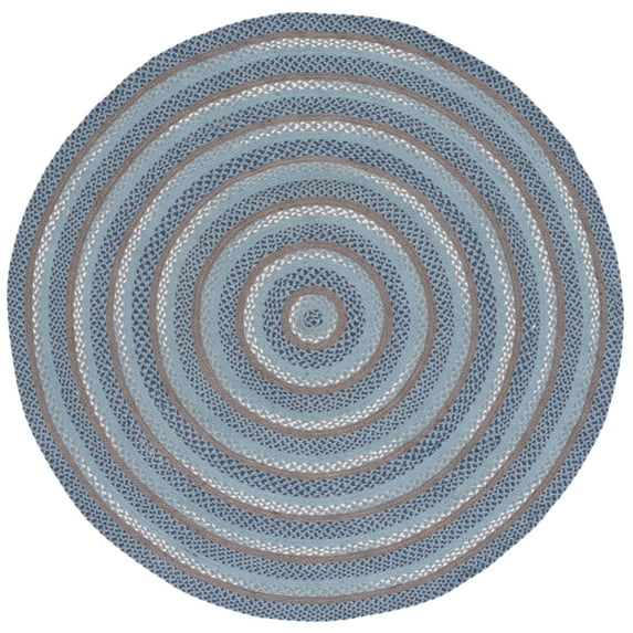 SAFAVIEH Braided BRD257M Handwoven Blue / Grey Rug