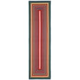 thumbnail image 1 of SAFAVIEH Braided Candyce Geometric Machine Washable Reversible Runner Rug, Multi, 2'3" x 6', 1 of 3