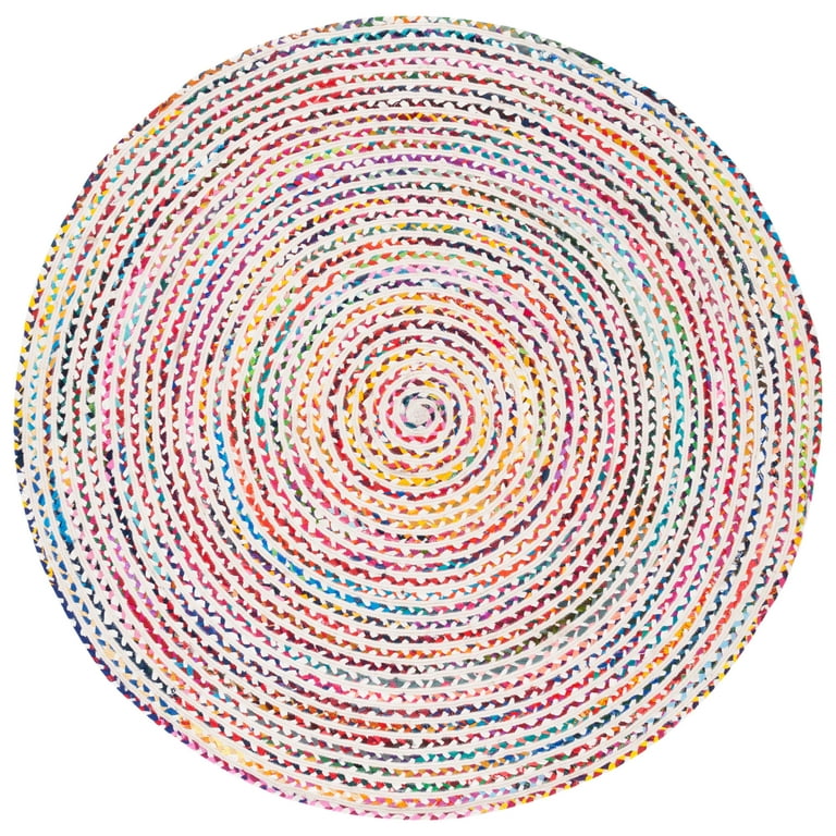 Safavieh Safavieh Kids Confetti 5 x 7 Ivory/Multi Indoor Abstract Kids Handcrafted Area Rug Safavieh Safavieh Kids Confetti 5 x 7 Ivory/Multi Indoor Abstract Kids Handcrafted Area Rug